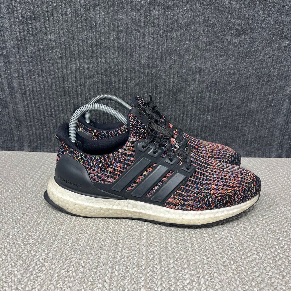 Adidas Ultraboost 3.0 Multicolor Black Athletic Shoes Mens 6.5 Womens 7.5 BY2075